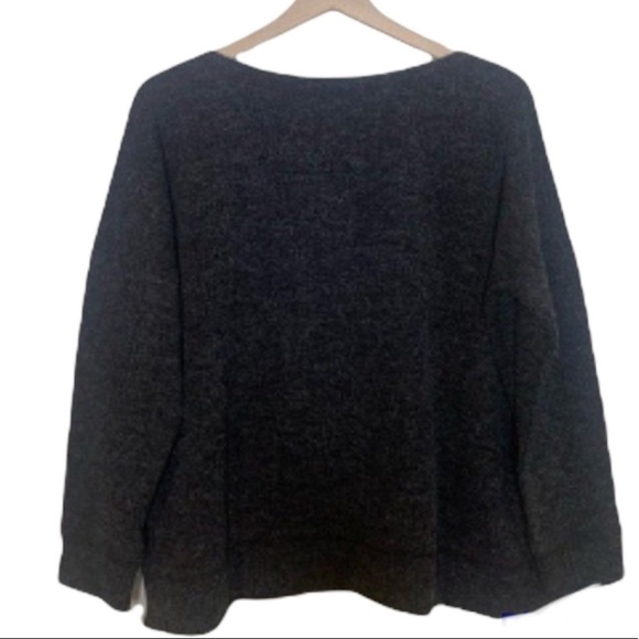 Band of Gypsies Charcoal Grey Lotta Love Knit Sweater Size M - Picture 3 of 9